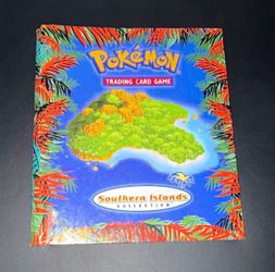 Pokémon TCG Southern Islands Collection Binder