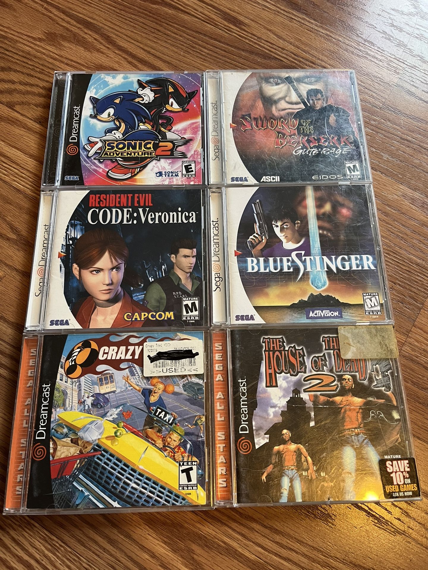 Rare Sega Dreamcast Games Complete In Box
