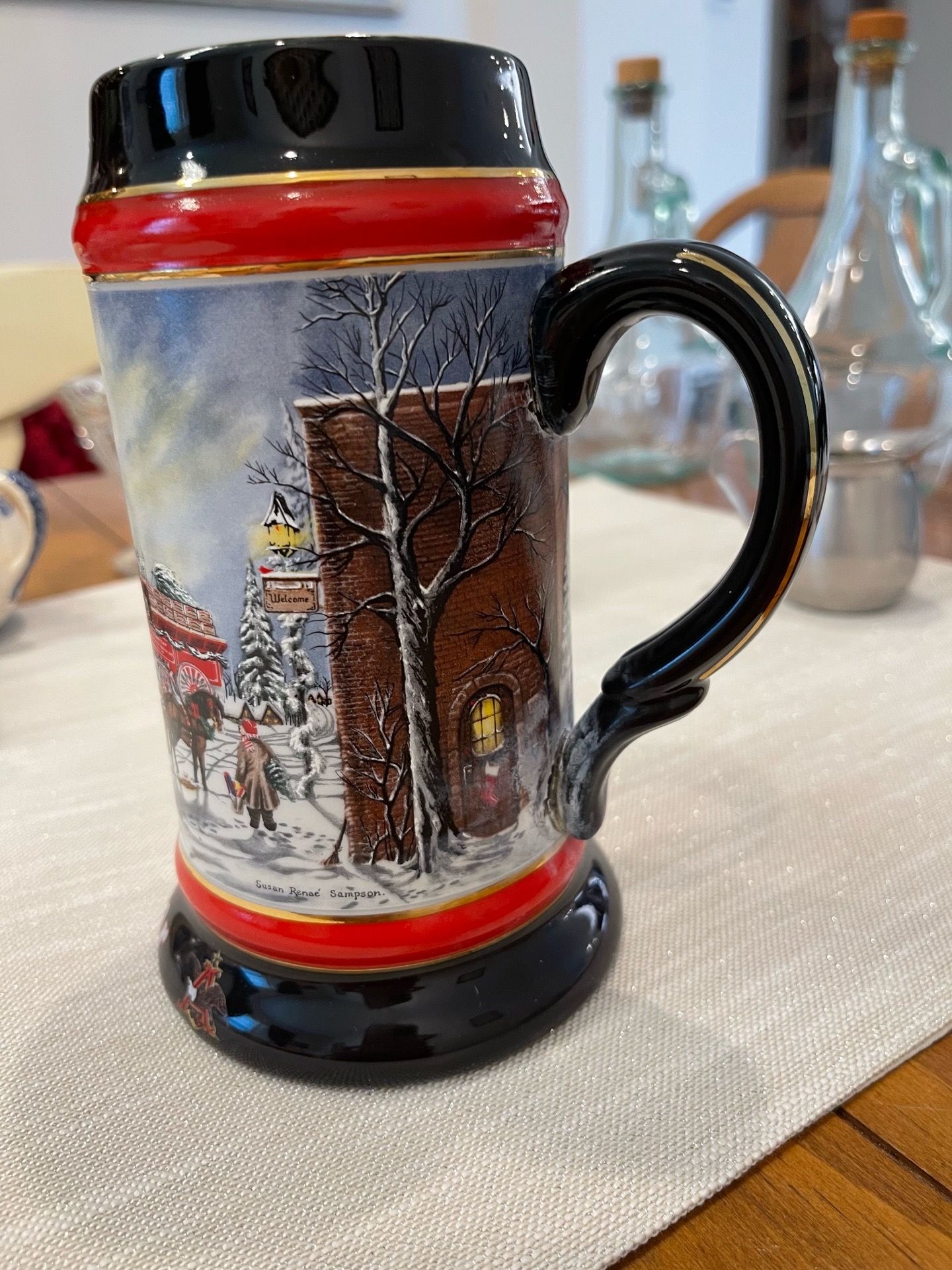 Budweiser A Perfect Christmas Collector Mug
