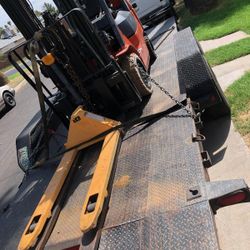 Forklift & Pallet Jack Work!