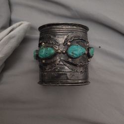 Sterling Native America Bangle