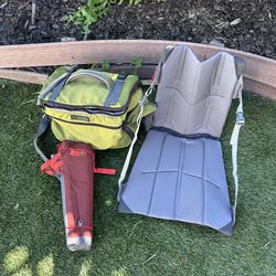 REI CHAIRS AND COOLER