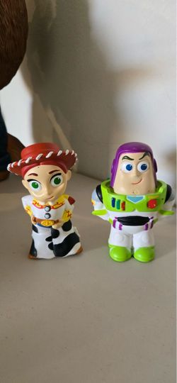 Disney Pixar Toy Story Buzz Lightyear & Jessie Figures Set (Little People Style)