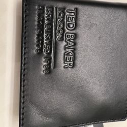 Ted Baker Mens Black Leather Wallet (Brand new With Tags)