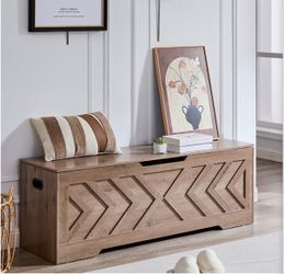 Wooden Storage Bench | Coffee Table