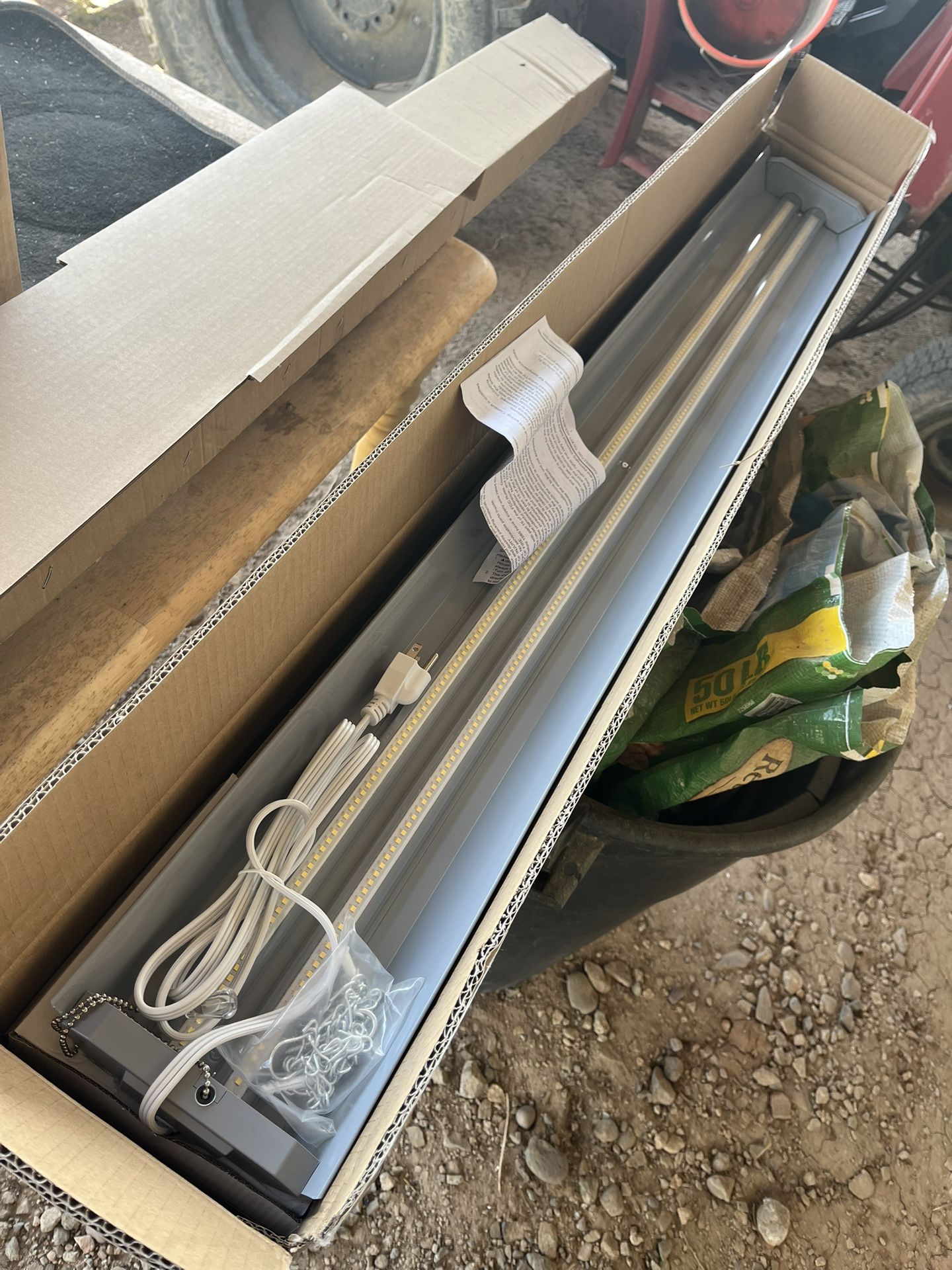 LED 5500 lumen 4ft. Utility Led Shop Light Fixture