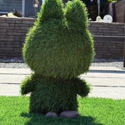 Labubu Zimomo Garden Grass Statue 