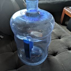 Three Gallon Plastic Water Jug Bpa-Free With Cap