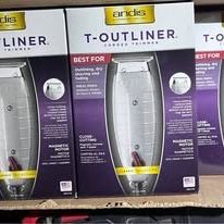 ANDIS T-OUTLINER CORDED TRIMMER, professional trimmer barber, salon, haircut,clippers