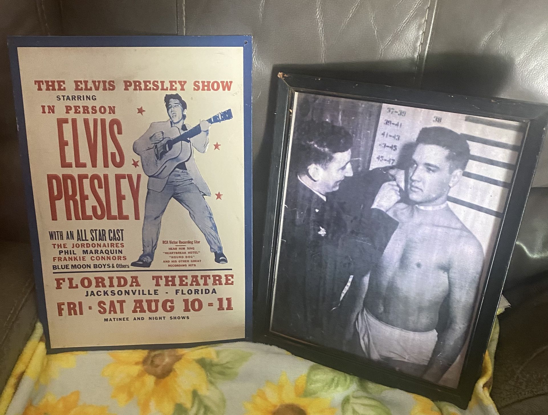 Elvis Presley Sign And Photo