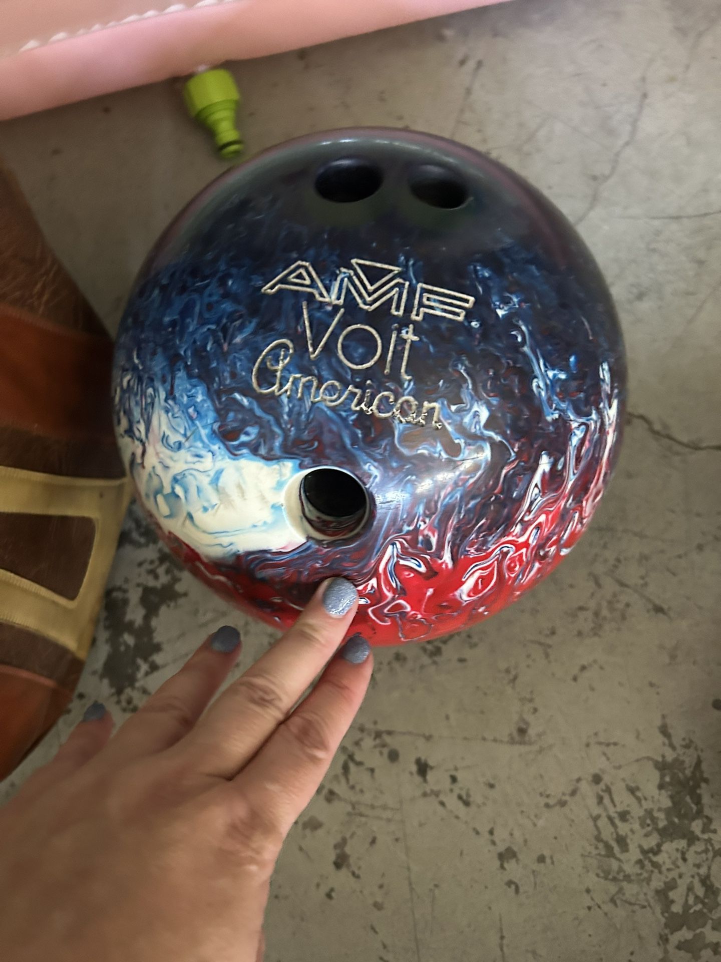 amf voit american bowling ball 14 lb