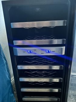 Dual Zone Wine Cooler Refrigerator