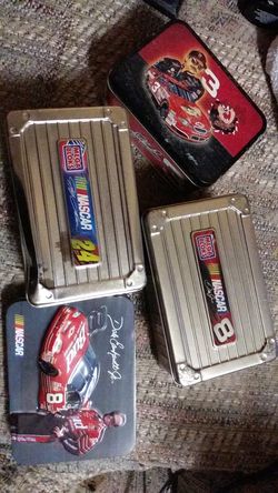 Nascar collectable tins