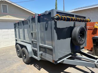 New smooth wall dump trailer 12 ft ! 2027