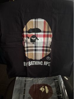 BAPE A Bathing Ape Check by Bathing Tee