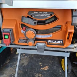 Ridgid Table Saw 