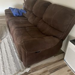 Brown couch