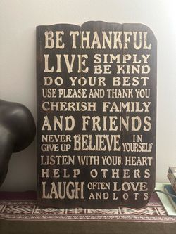 Pier 1 Picture Frame With Inspirational Message
