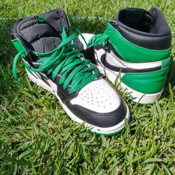 Jordan 1 Green And Black 