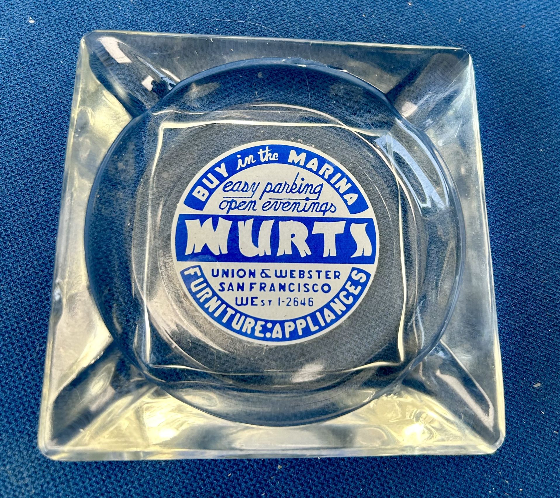 Rare Wurts Ashtray -COLLECTOR ALERT