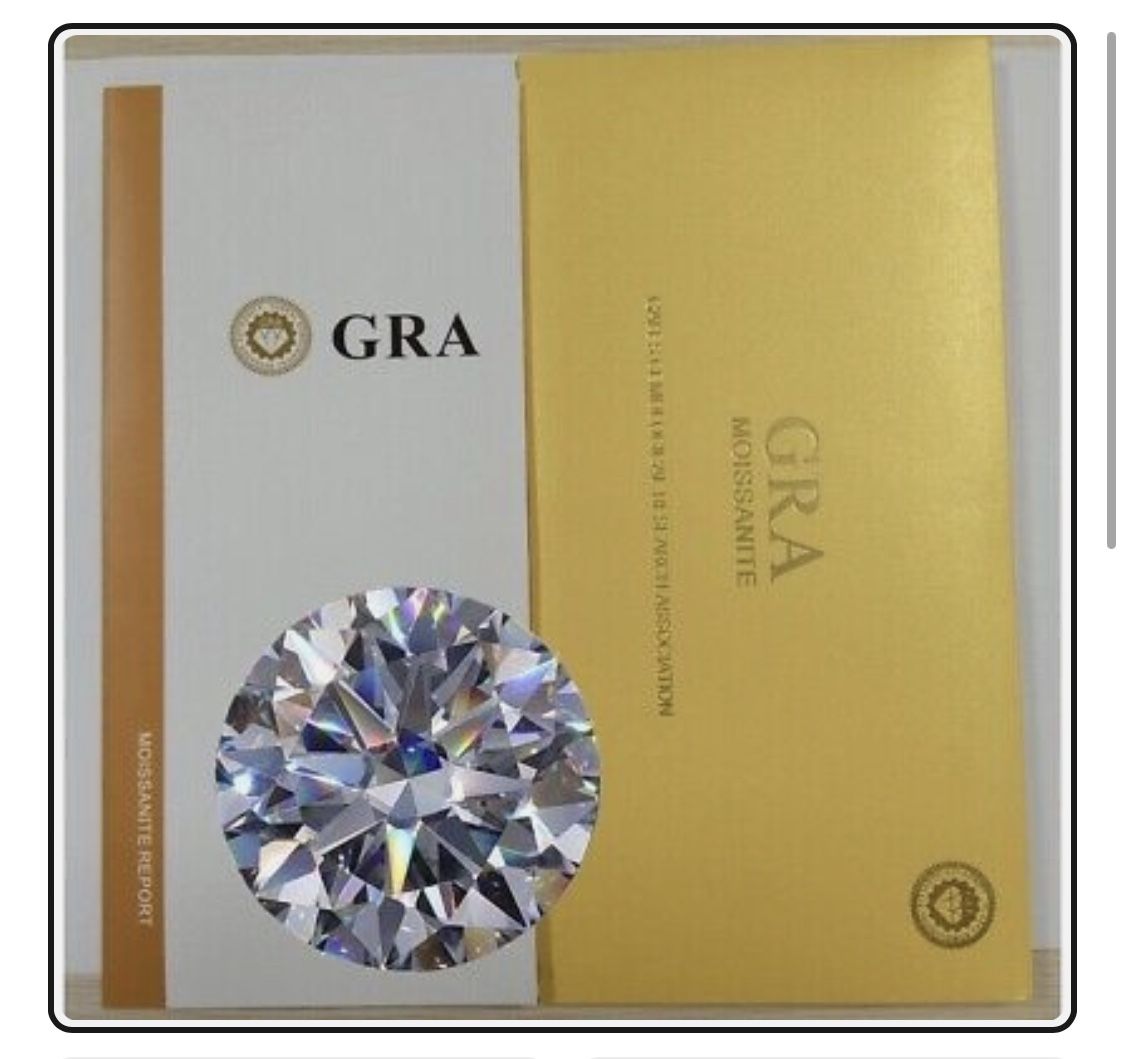 Moissanite Stone 2ct