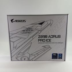 New Gigabyte Z890 Aorus Pro Ice LGA 1851 ATX Intel DDR5 Motherboard