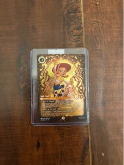 Disney Lorcana Wilds Unknown JESSIE Lively Cowgirl Enchanted Foil #223/204