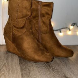 Brown Thigh High Boots