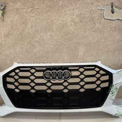 2021 2022 2023 AUDI Q5 FRONT BUMPER COVER W/GRILLE OEM 80A.807.437.P