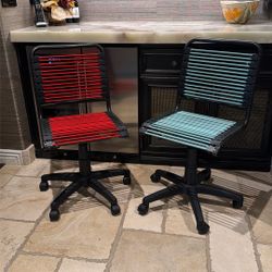 Fun Modern Desk Chairs $20 Each
