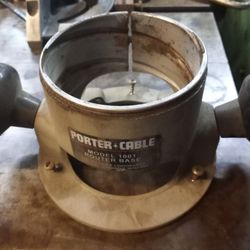 Porter Cable Model 1001 Router Base Woodworking Tool