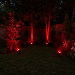 Four Rgb LED Spotlights
