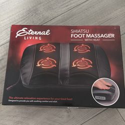 Eternal Living:Shiatsu Foot Massager (with heat)