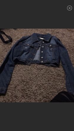 Crop Jean Jacket 