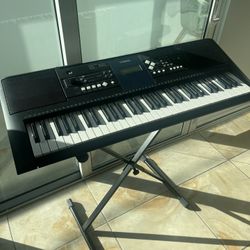 Yamaha Portable Keyboard + Stand – Great Condition!