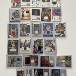 Basketball Jersey Cards