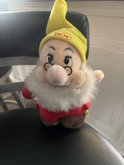 Vintage Disneyland Seven Dwarfs “Doc”Plush