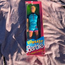 Vintage 1988 Beach Blitz Barbie Ken doll original Kmart price sticker