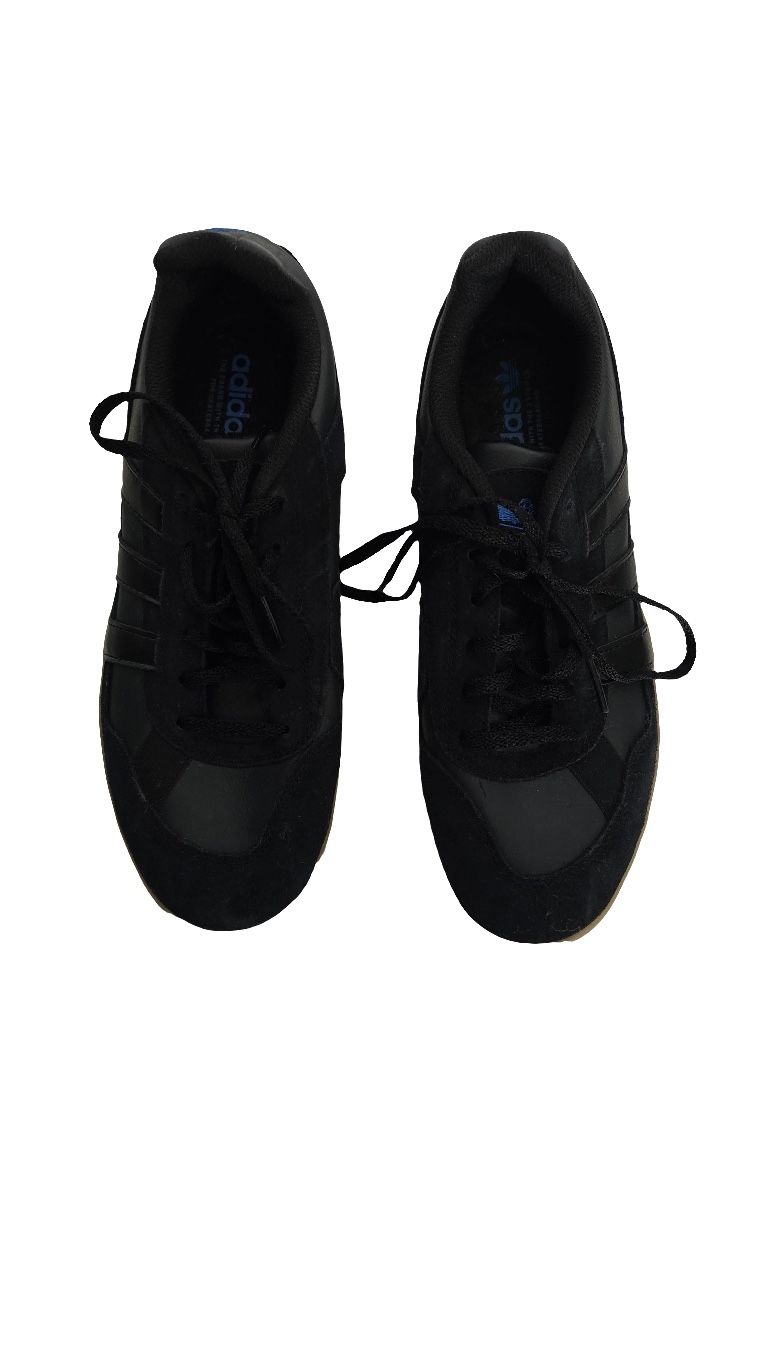 Adidas Aloha Super MG – Black/Blue – Size 9.5 US / 42 EU