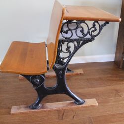 Antique School Desk