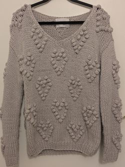 Chicwish Knitted Heart Sweater