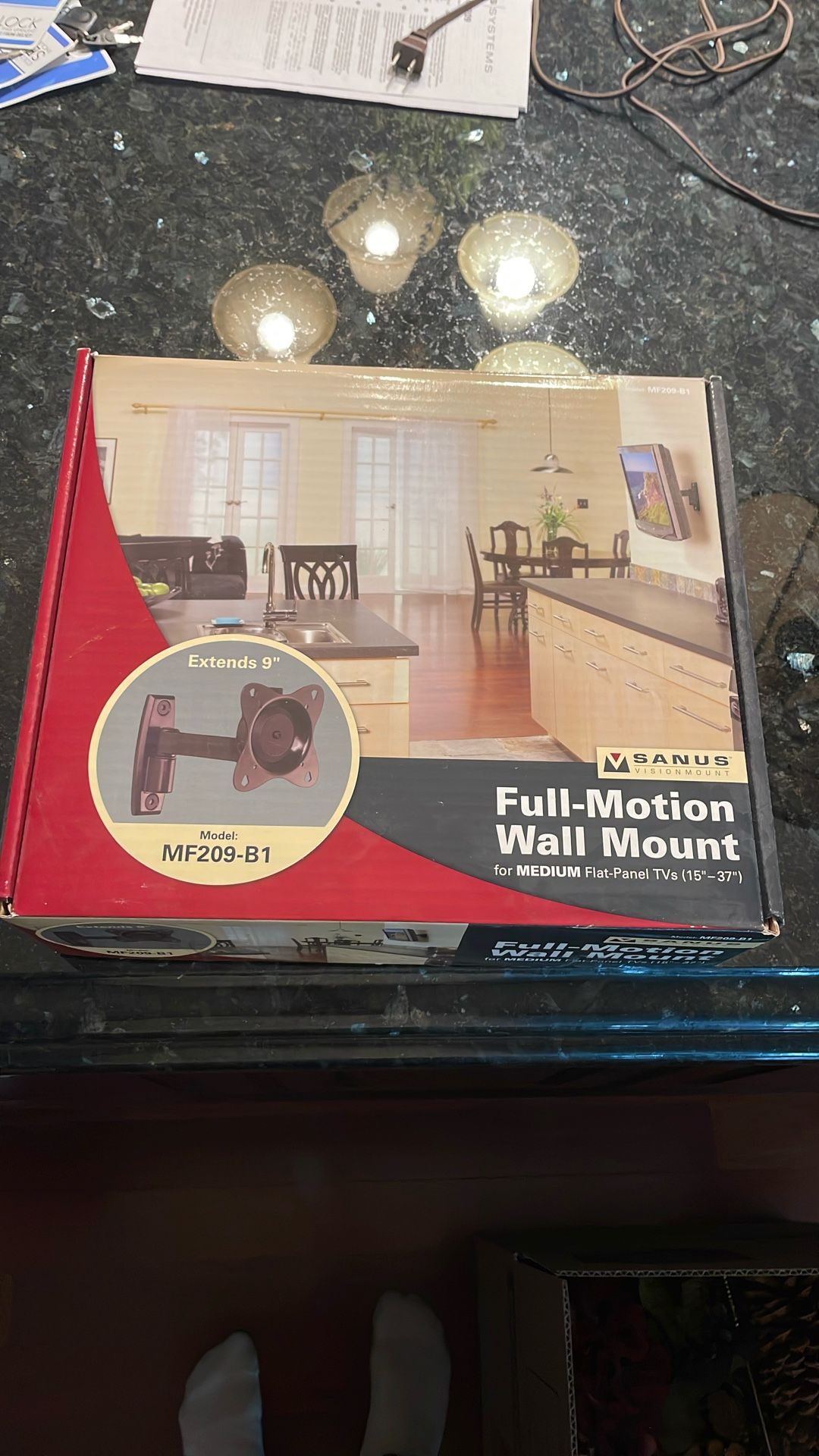 Sanus TV Wall Mount - (15” - 37” Flat Panel TVs)