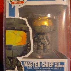 Funko Pop Halo, Master Chief With Cortana Figure