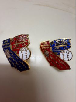 Big Valley Seniors Softball Tournament Pins 1(contact info removed)