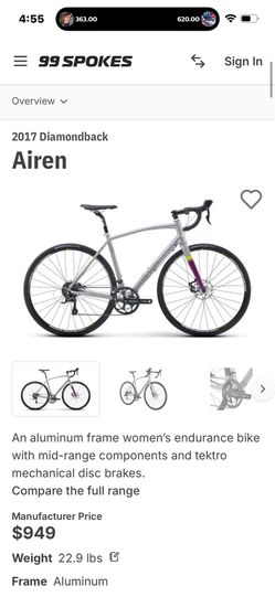 Women’s Diamondback 2017 Airen road bike 🚴‍♂️