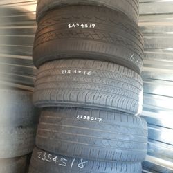 LOW PROFILE RACING TIRES (1) 215)17(2)23518(1)225)17(1)24517 ALL TIRESXARE )40 SERIES AND SOME (45) SERIES $30  EACH CARRY OUT 