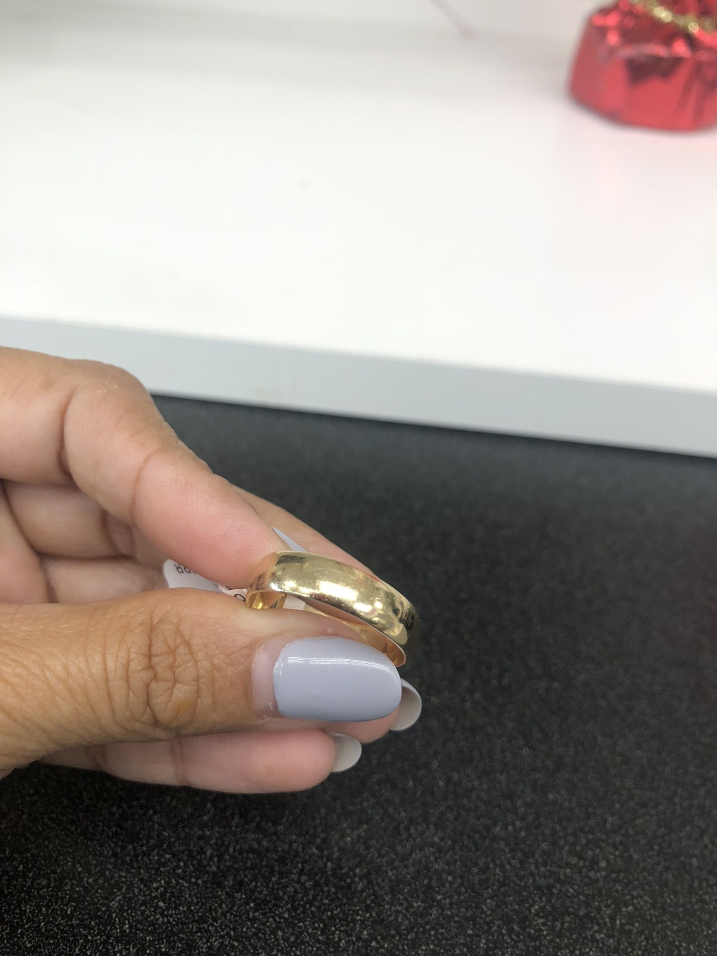 14K Y/G Wedding Band|3.4 Grams|Size:10|LAYAWAY SPECIAL