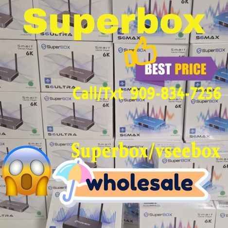  S6  New Smart  Superbox S6 Max  Tv BoX   wholesale reseller Android 12  Super box