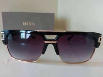 Dita Grandmaster Four Gold black luxurious Sunglasses