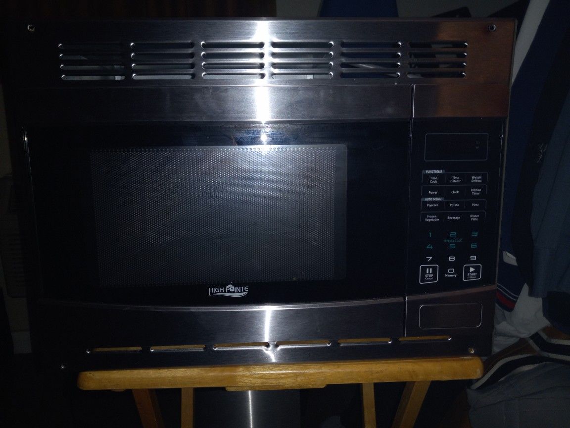 Brand New RecPro RV Stainless-Steel Microwave 1.0 cu ft. With Trim Package EM925AQR-S | Direct replacement for Greystone and High Pointe